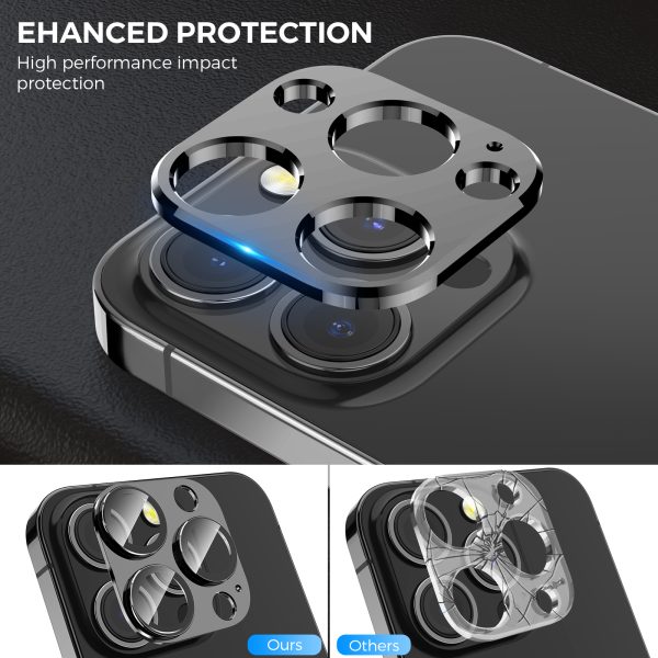 محافظ لنز دوربین آهااستایل مدل WG62-2 مناسب برای گوشی موبایل اپل iPhone 13 pro / 13 Pro max