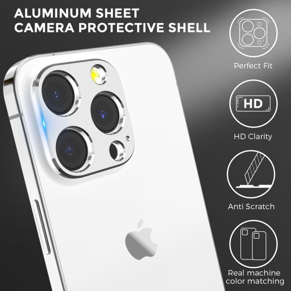 محافظ لنز دوربین آهااستایل مدل WG62-2 مناسب برای گوشی موبایل اپل iPhone 13 pro / 13 Pro max