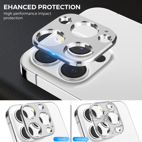 محافظ لنز دوربین آهااستایل مدل WG62-2 مناسب برای گوشی موبایل اپل iPhone 13 pro / 13 Pro max