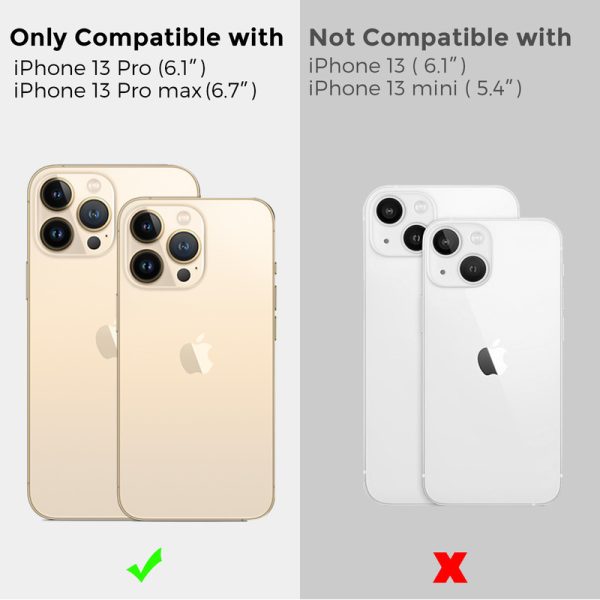 محافظ لنز دوربین آهااستایل مدل WG62-2 مناسب برای گوشی موبایل اپل iPhone 13 pro / 13 Pro max