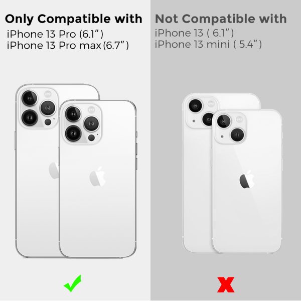 محافظ لنز دوربین آهااستایل مدل WG62-2 مناسب برای گوشی موبایل اپل iPhone 13 pro / 13 Pro max