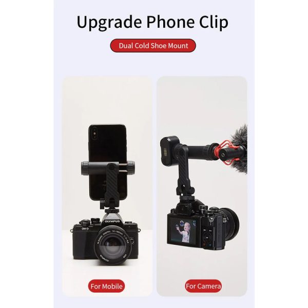 نگهدارنده دوربین جی ماری مدل BH-05 مناسب برای دوربین های DSLR - Image 10