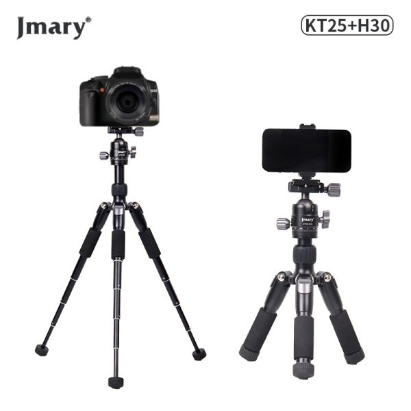 سه پایه دوربین جی ماری مدل KT25+H30 مجموعه 3 عددی - Image 4