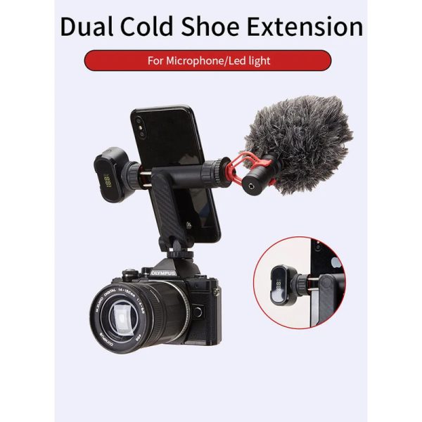 نگهدارنده دوربین جی ماری مدل BH-05 مناسب برای دوربین های DSLR - Image 8