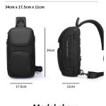 کیف کراس بادی مردانه بنج مدل BN-7565 - Image 11