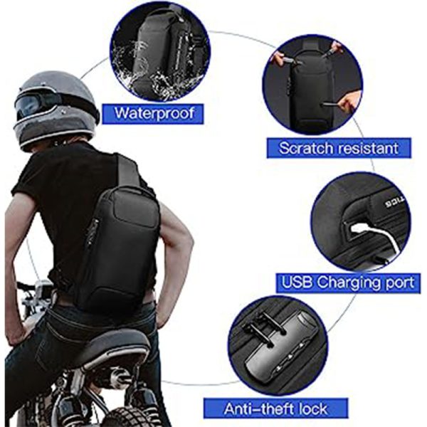 کیف کراس بادی مردانه بنج مدل BN-22085 - Image 4